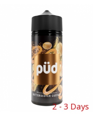 Pud Butterscotch Custard Flavorshot 120ml
